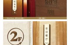 酒店標(biāo)識標(biāo)牌有哪些？