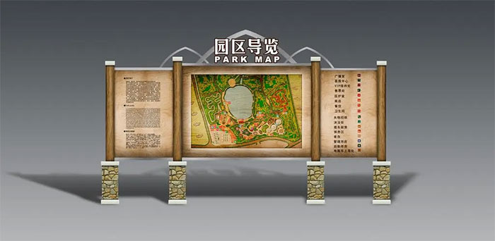 景區(qū)導(dǎo)視標(biāo)識(shí)牌設(shè)計(jì)都包含了哪些標(biāo)識(shí)牌？